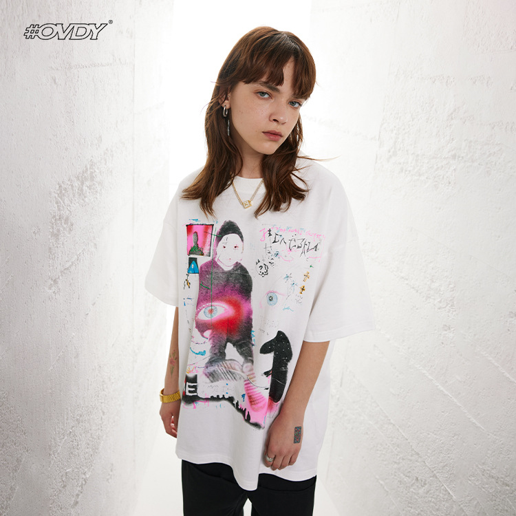 Creative fun printed t-shirt 66