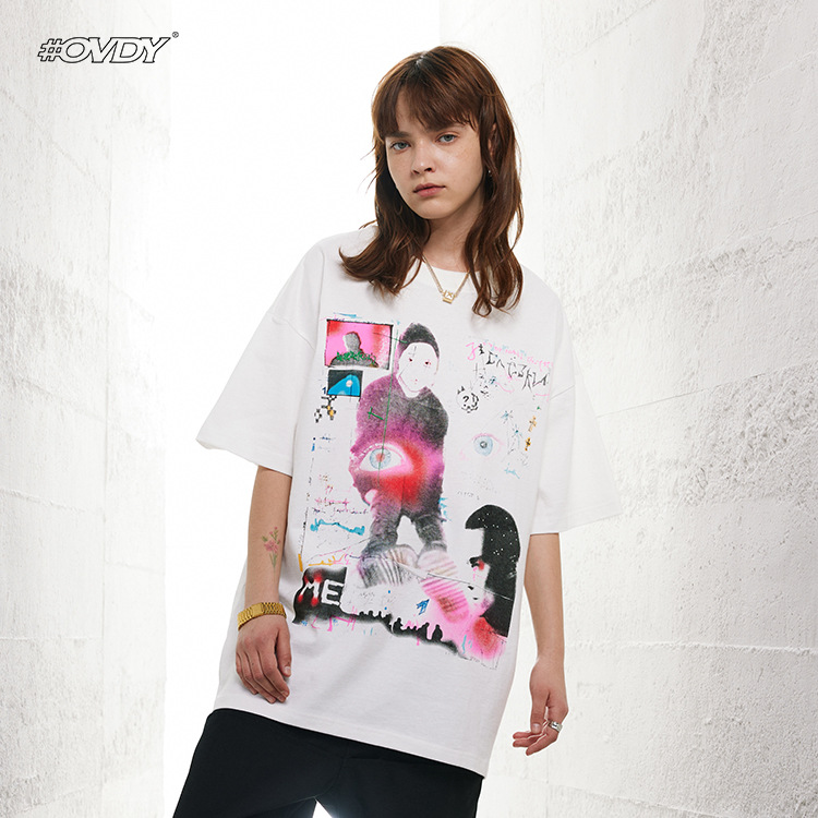 Creative fun printed t-shirt 66