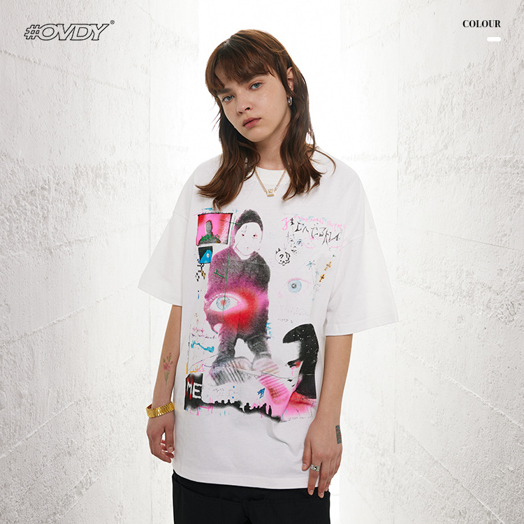 Creative fun printed t-shirt 66