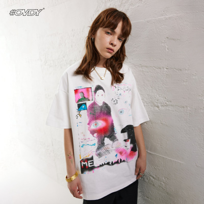 Creative fun printed t-shirt 66