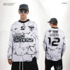 Long-sleeved street round neck couple T-shirt for men and women 53