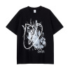 Men's double yarn high weight loose round neck american style 58