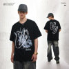 Men's double yarn high weight loose round neck american style 58