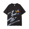 Men's short sleeve graffiti style printed t-shirt 68