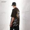 Men's short sleeve graffiti style printed t-shirt 68