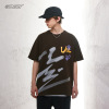 Men's short sleeve graffiti style printed t-shirt 68