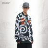 New long-sleeved American retro loose long t-shirt 63