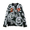 New long-sleeved American retro loose long t-shirt 63