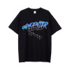 Short-sleeved preppy high street retro solid color T-shirt for men and women 62