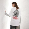 Big print round neck design oversize t-shirt 33