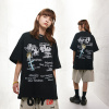 casual men's and women's same style half sleeves 40