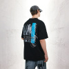 Half-sleeved street ins style letter printing loose fit 70