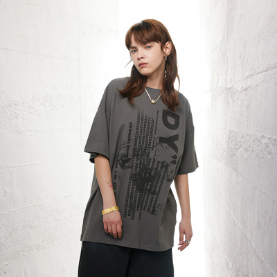 Hip-hop high street oversize trendy short-sleeved men 9