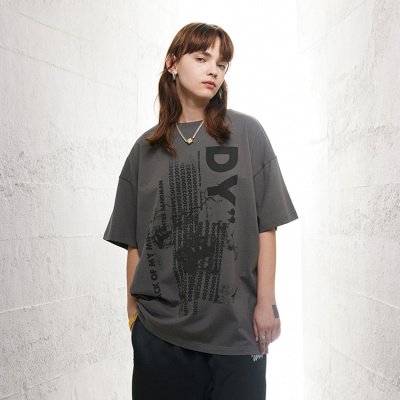 Hip-hop high street oversize trendy short-sleeved men 9