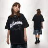 Spring and summer new American short-sleeved retro style t-shirt 52
