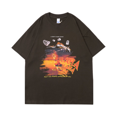 Loose lazy oversize round neck short-sleeved men 30