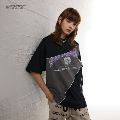 American street style original half-sleeved couple shirt trend 86