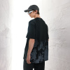 men's dark cotton short sleeves 26