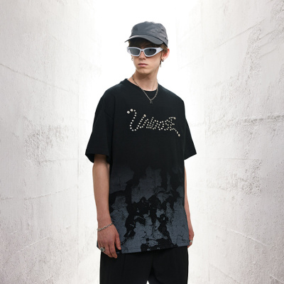 men's dark cotton short sleeves 26