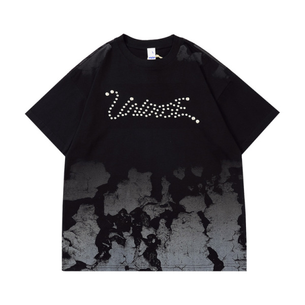 men's dark cotton short sleeves 26