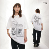 New T-shirt European and American high street dark simple loose short sleeves 11