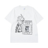 New T-shirt European and American high street dark simple loose short sleeves 11