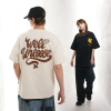 New T-shirt men's applique embroidery men's and women's same style 22