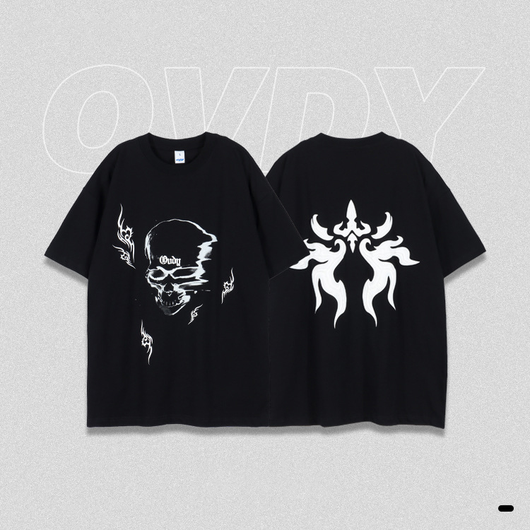 Original new style old washed half-sleeve foam craft 51