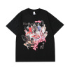 Personalized anime character pure cotton loose version oversize trendy brand 16