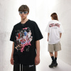 Personalized anime character pure cotton loose version oversize trendy brand 16