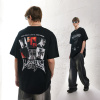 Personalized dark style portrait print oversize style 15