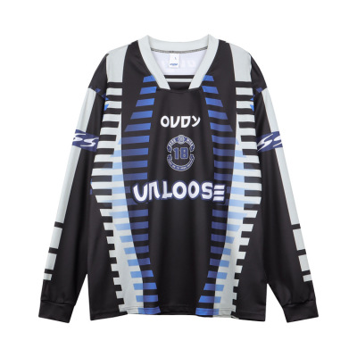 racing style long sleeve retro style long t-shirt 55