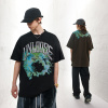 Short-sleeved men's fashion brand ins loose all-match casual t-shirt 20