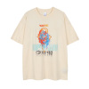 Short-sleeved oversize loose round neck trendy brand t-shirt for men and women 32