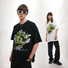 Short-sleeved street ins style letter print loose fit T-shirt 45