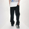 Sports trousers rivet craft solid color ins style wide-leg trousers 80