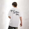 Theme print oversize round neck t-shirt 28