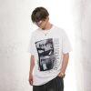 Theme print oversize round neck t-shirt 28