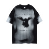 Trendy brand t-shirt small neckline round neck short sleeves 47