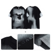 Trendy brand t-shirt small neckline round neck short sleeves 47