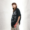casual men's and women's same style half sleeves 139