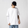 European and American fashion brand short sleeve high street solid color 137