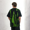 Graffiti printing men's summer new loose short sleeves 90