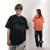 Half-sleeved towel embroidery craft oversize loose short-sleeved men 111