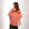 Half-sleeved towel embroidery craft oversize loose short-sleeved men 111