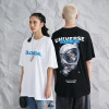 Hip-hop European and American trendy brand oversize loose short-sleeved men 119