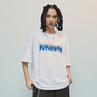 Hip-hop street trend pure cotton bottoming shirt for men and women 120