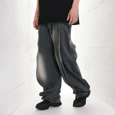 Jeans American style high street ins style loose pants 82