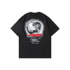 Men's and women's same car night travel print oversize short-sleeved men's 144