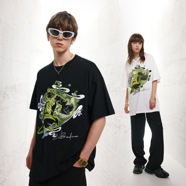 New Arrival American Tide Brand Short Sleeve Street Loose T-Shirt 146